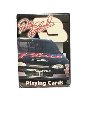 Dale Earnhardt Bicycle Playing Cards Vintage 90s Nascar Racing Goodwrench